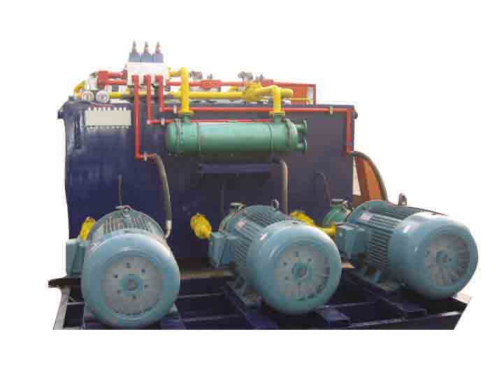 Hydraulic station of push steel machine